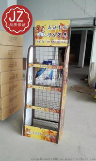 厂家定制超市便利店零食展架，打造高效食品陈列与促销解决方案
